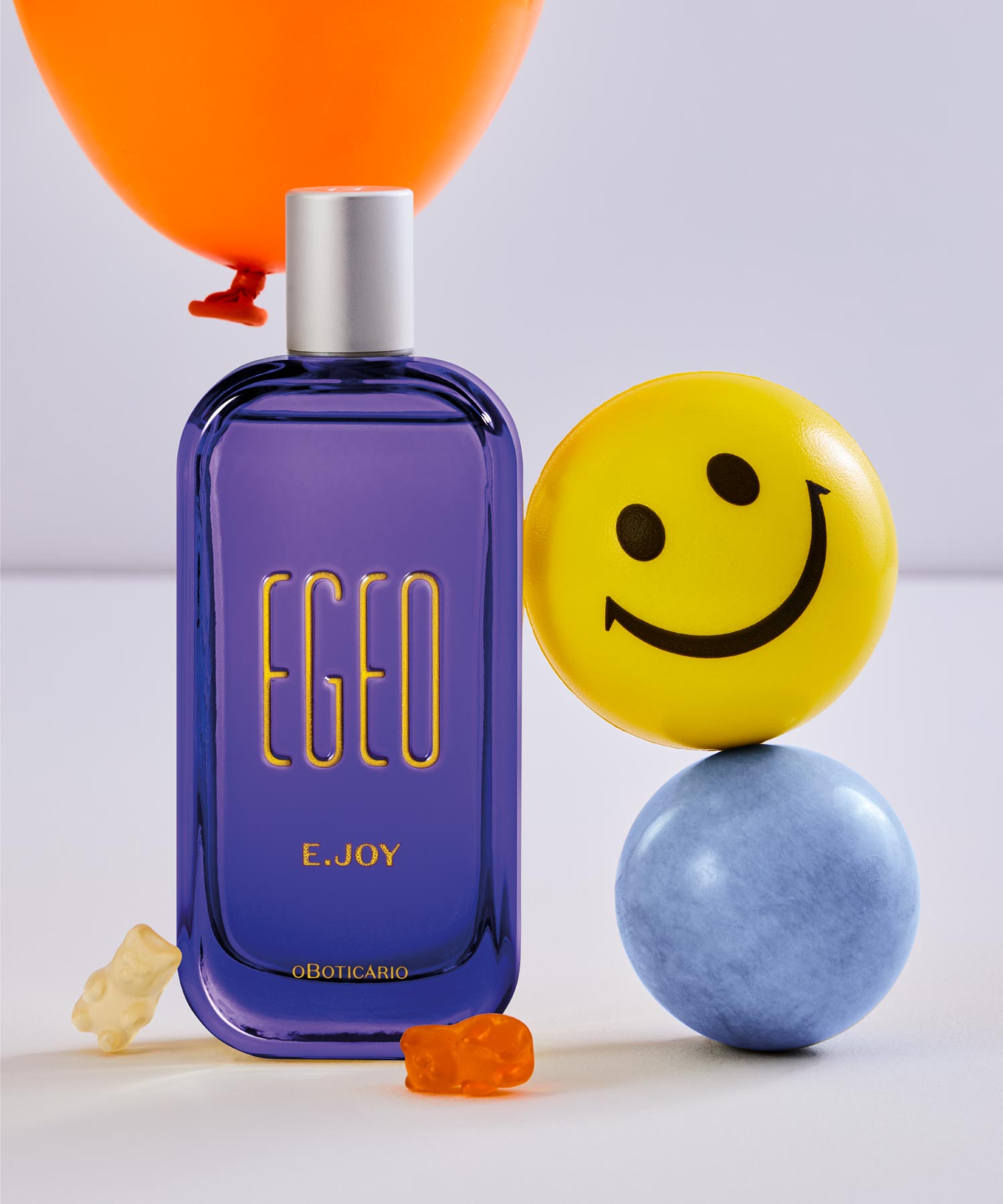 E.JOYDivertido, alegre e forte, com o ativo Joy Effect que te faz mergulhar num mood de felicidade e diversão!