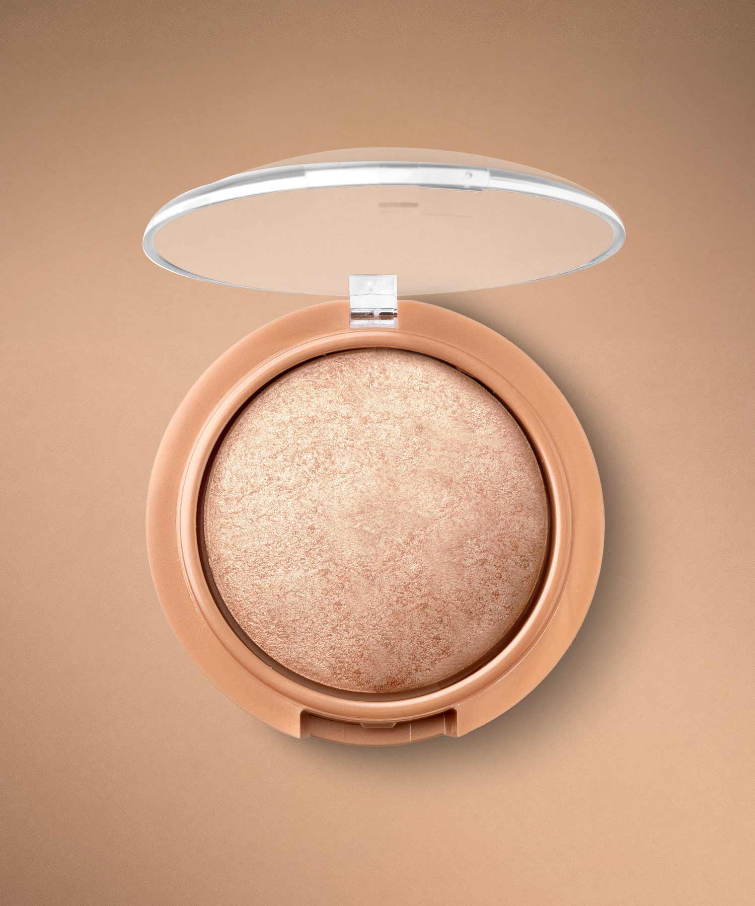 Iluminador Um raio de sol na tua pele! Sobressai as tuas maçãs do rosto com um brilho natural e um acabamento acetinado de alta duração.