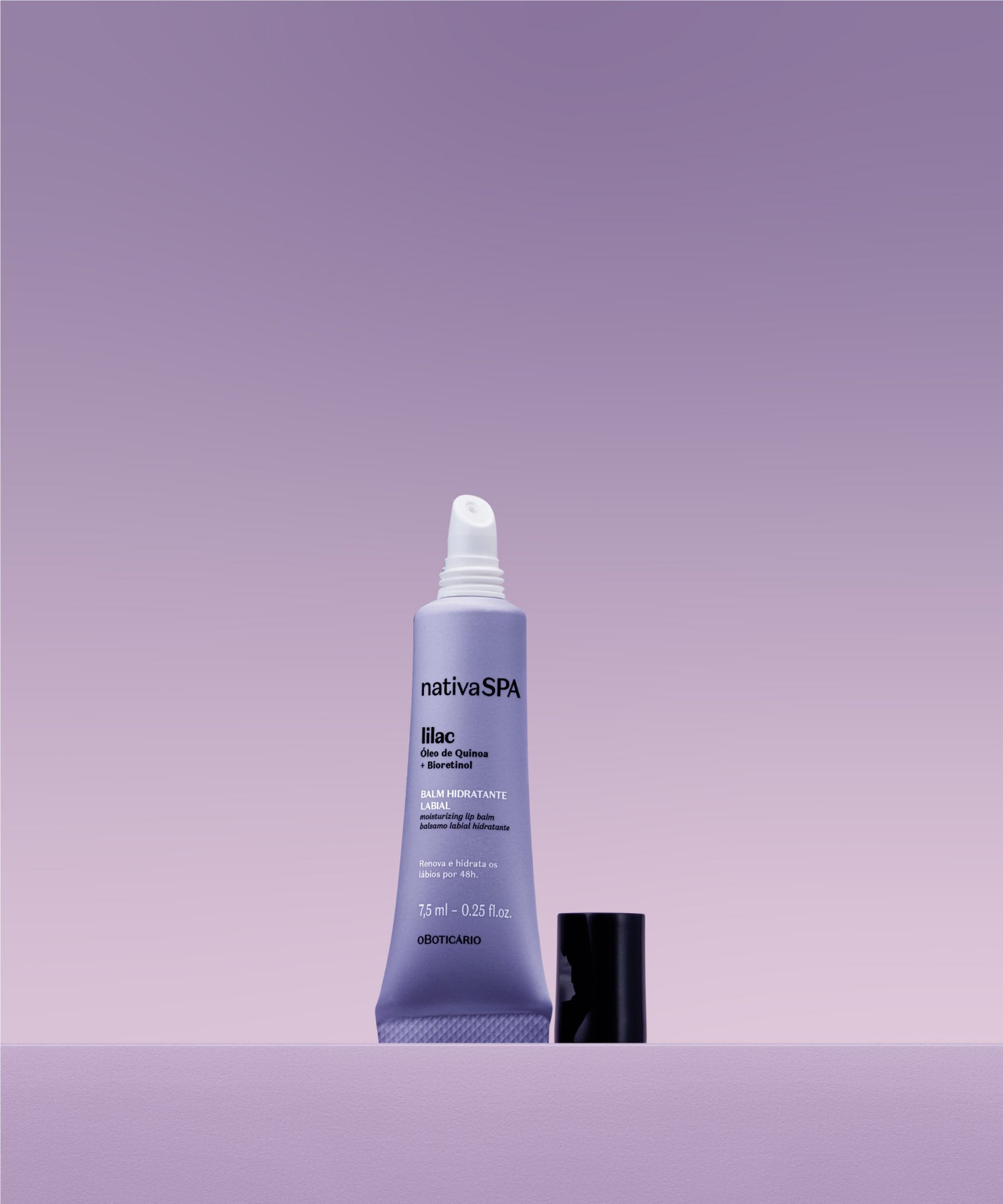 Balm LabialHidrata e renova os lábios, mantendo-os macios, lisos e com aspeto saudável.