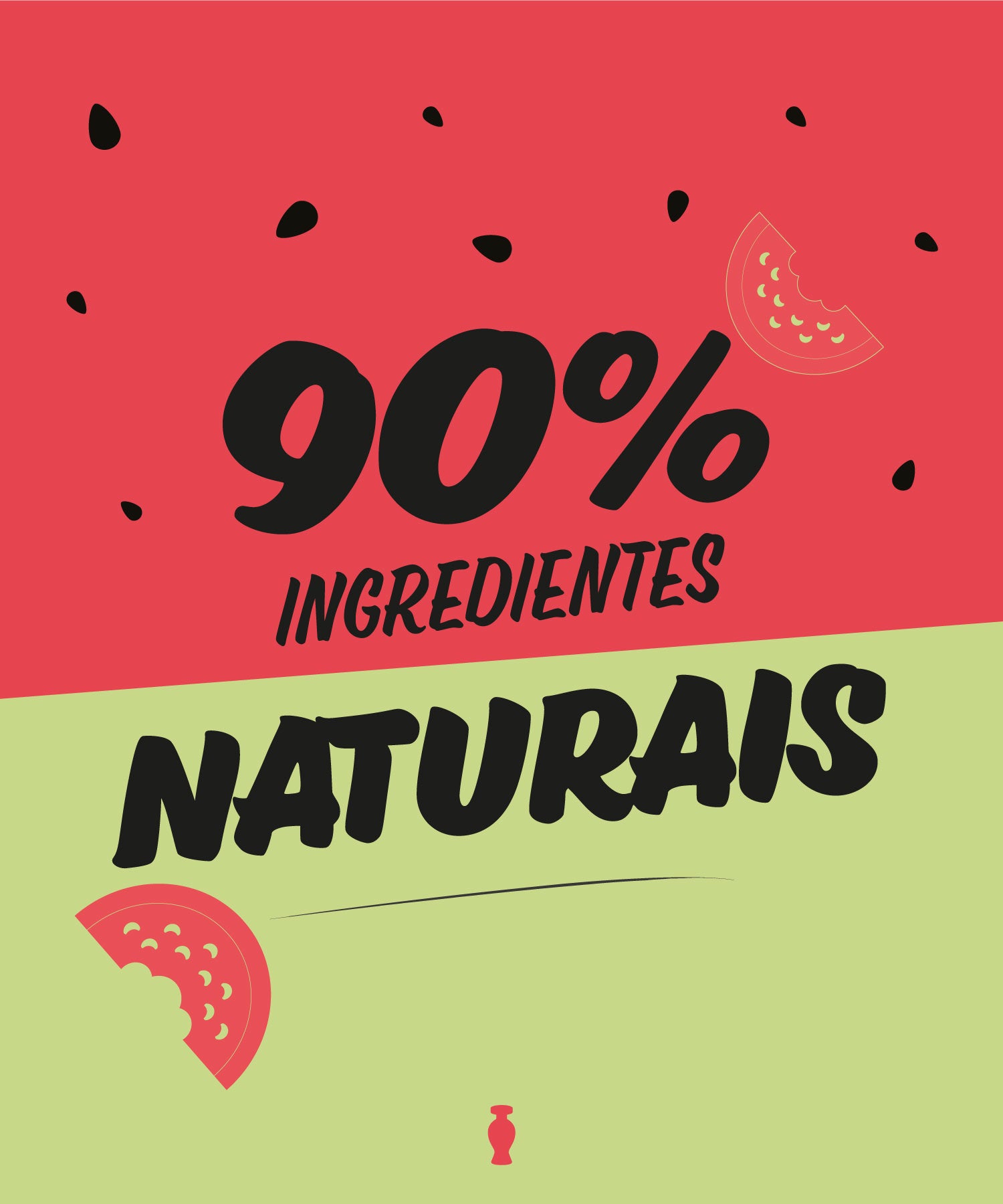 90% INGREDIENTES NATURAISPelo menos 90% dos ingredientes são de origem natural, para cuidar de ti e do planeta.