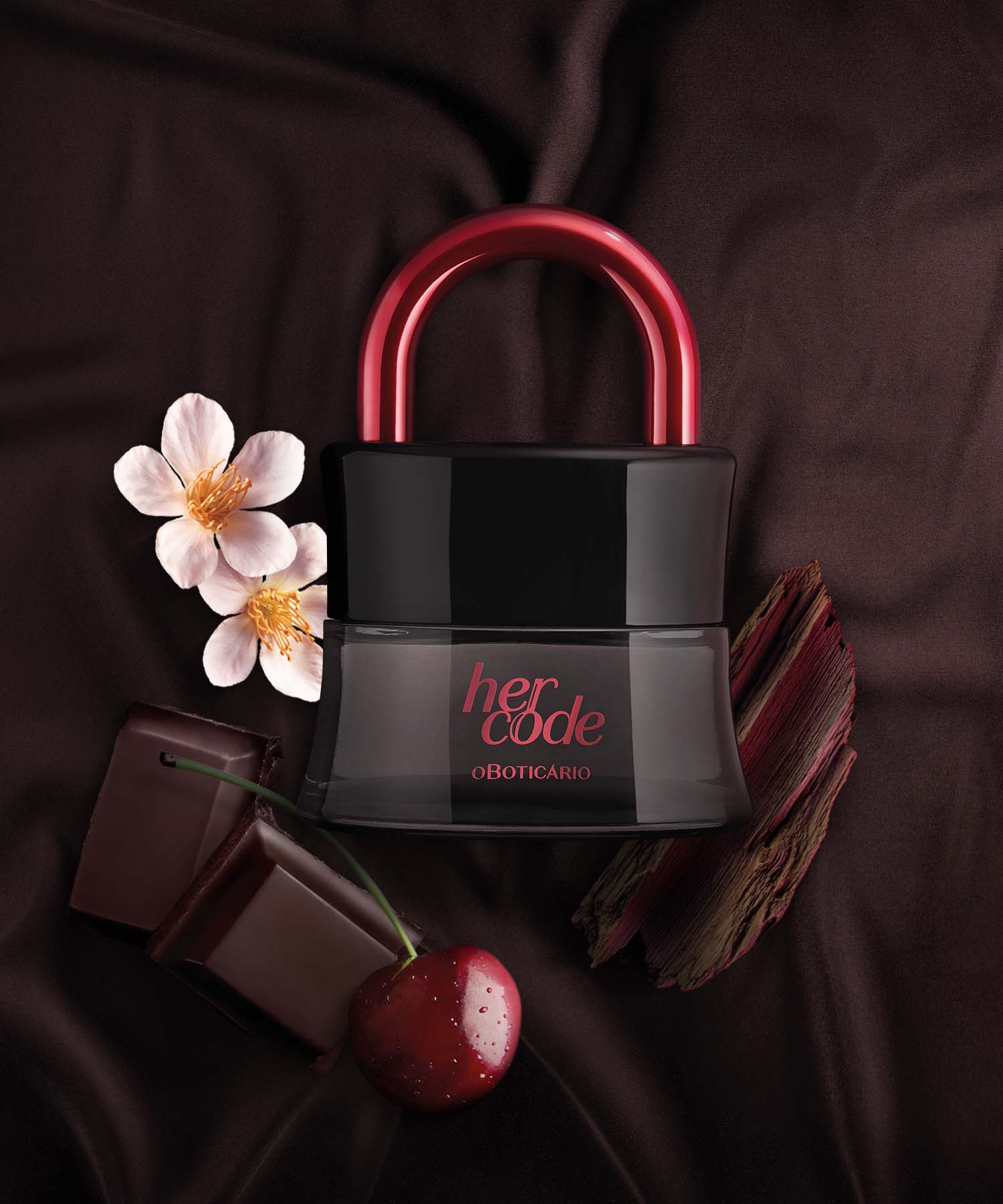 Her Code Climax Eau de Parfum Assinado pela prestigiada perfumista Louise Turner, este Eau de Parfum é uma explosão de sensações que marca o auge da linha Her Code. É uma fragrância de intensidade superior, desenhada para mulheres que desejam protagonizar o seu próprio prazer e deixar uma marca indelével por onde passam.