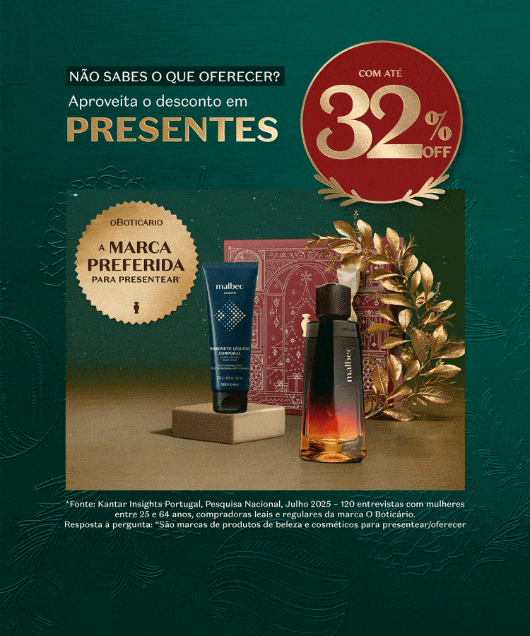 Os melhores presentes com desconto até 32% 