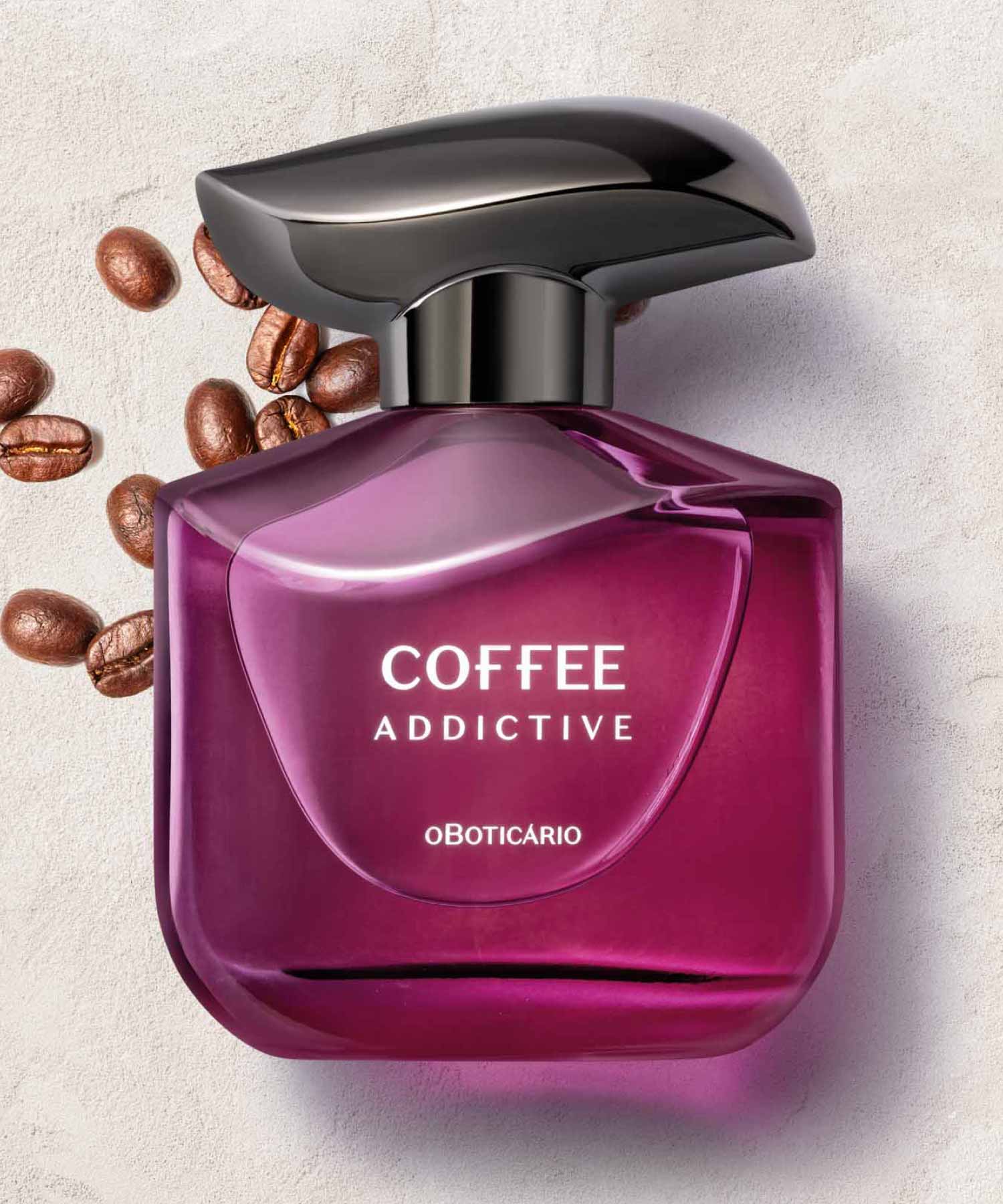 Coffee Women AddictiveA cremosidade da Baunilha e do Sândalo, além de notas gourmands de Cacau e Café. A riqueza olfativa dos grãos mais nobres traduzida numa fragrância irresistível. 