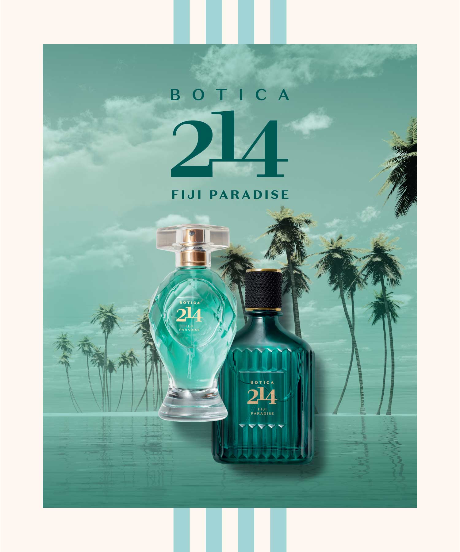 Fiji ParadiseFiji é um lugar conhecido pela alegria do seu povo, que te recebe com a calorosa saudação “Bula!”. Perfeita para quem procura uma fragrância fresca, intrigante e exótica
