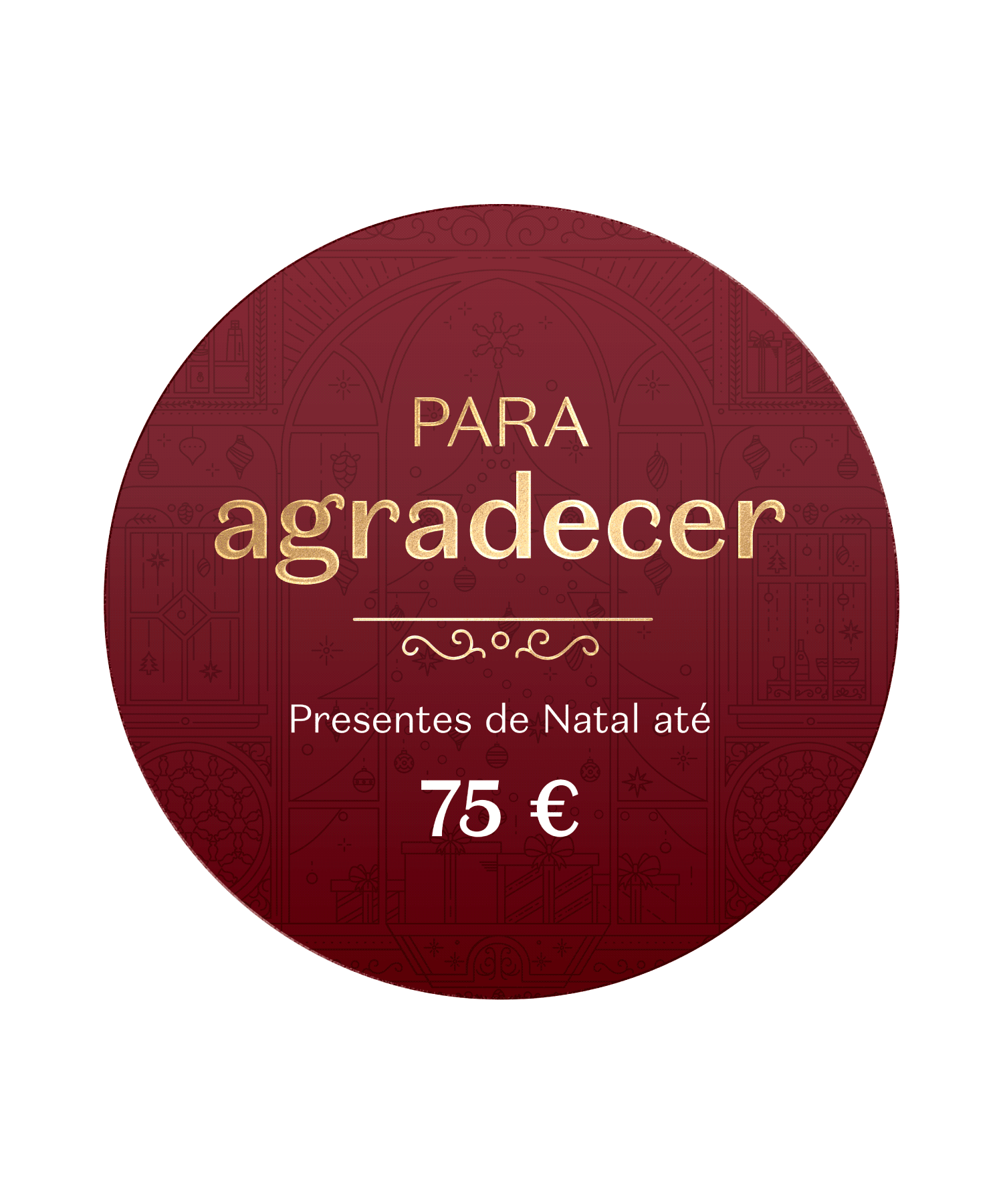 Presentes de Natal até 75€ Símbolos de sofisticação 